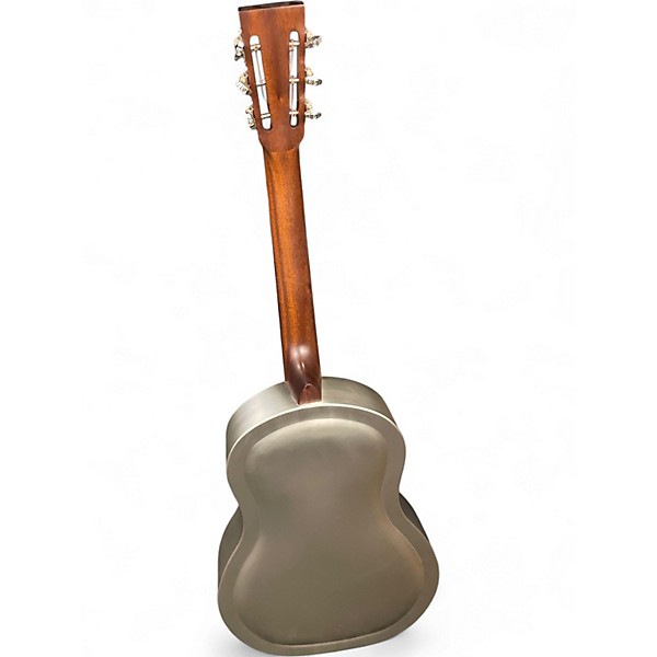 Used Regal RC-43 BRUSHED METAL Resonator Guitar