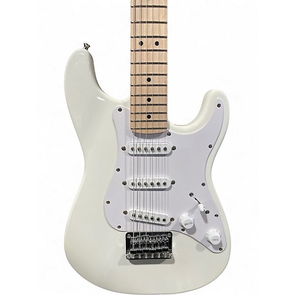 Used 2024 Squier Mini Affinity Stratocaster Olympic White Electric Guitar