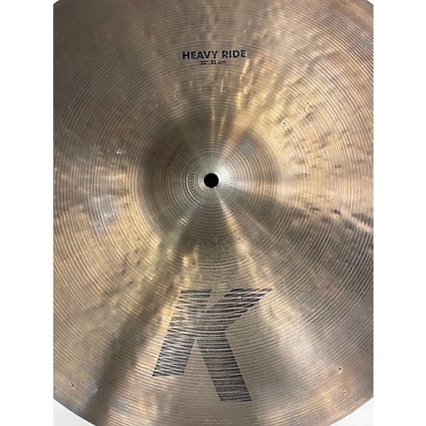 Used Zildjian 20in K Heavy Ride Cymbal