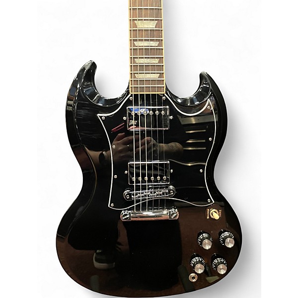 Used Gibson SG Black Solid Body Electric Guitar