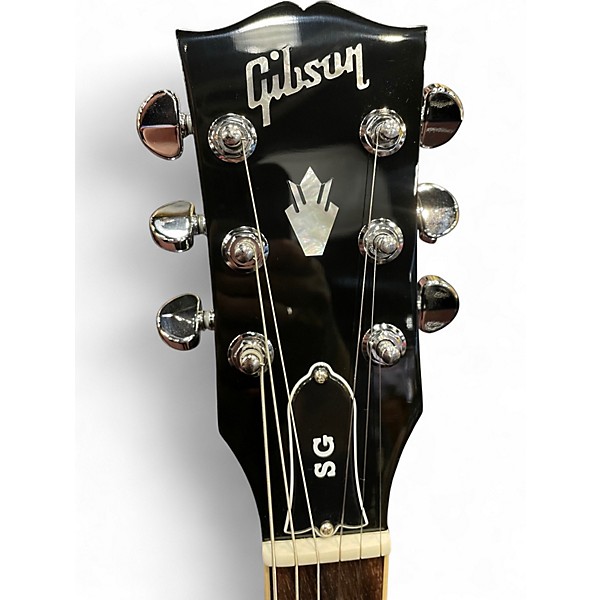 Used Gibson SG Black Solid Body Electric Guitar
