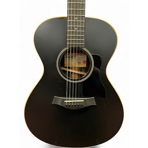 Used Taylor AD12E Black Acoustic Electric Guitar