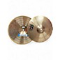 Used Meinl  13in HCS BRONZE HIHAT PAIR Cymbal