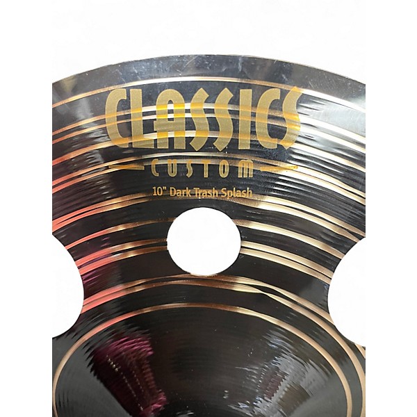 Used MEINL 10in Classic Custom Splash Cymbal