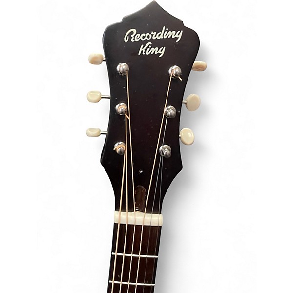 Used Recording King RPH-R1 Dirty 30's Single 0 Brown Burst Resonator Guitar