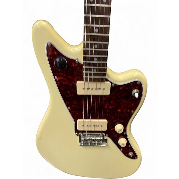 Used Tagima Woodstock '61 Cream Solid Body Electric Guitar