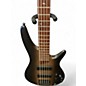 Used Ibanez SR505 5 String Brown Electric Bass Guitar