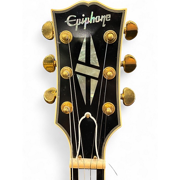 Used Epiphone 1959 ES-355 Inpsired by Gibson Custom Black Hollow Body Electric Guitar