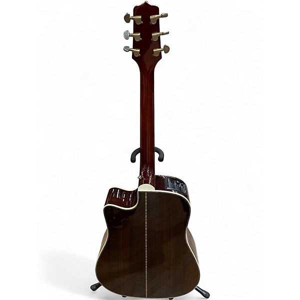 Used Takamine eg334sc Antique Natural Acoustic Electric Guitar