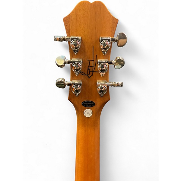 Used Epiphone Tom DeLonge  Brown Stripe Hollow Body Electric Guitar