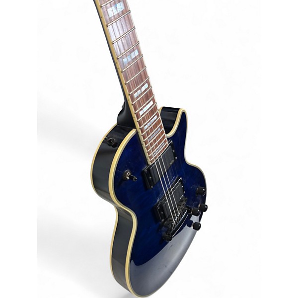 Used Epiphone Les Paul Custom Baltic Blue Solid Body Electric Guitar
