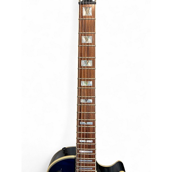 Used Epiphone Les Paul Custom Baltic Blue Solid Body Electric Guitar