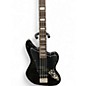 Used Squier JAGUAR BASS Black Electric Bass Guitar