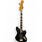 Used Squier JAGUAR BASS Black Electric Bass Guitar