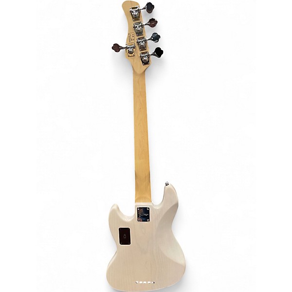 Used Sire Marcus Miller V7 Swamp Ash 5 String Trans White Electric Bass Guitar