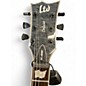 Used ESP EC1000 Deluxe Trans Black Solid Body Electric Guitar