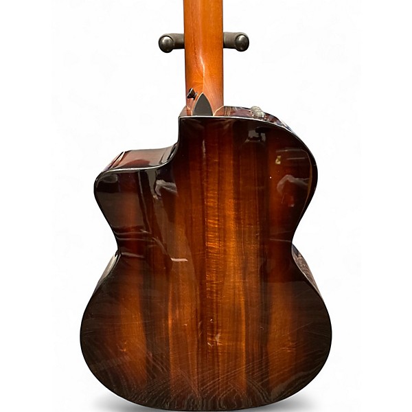 Used Taylor 224CEKDLX 2 Color Sunburst Acoustic Electric Guitar