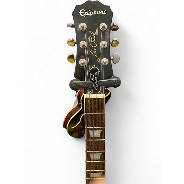 Used Epiphone Les Paul Standard Pro Purple Burst Solid Body Electric Guitar