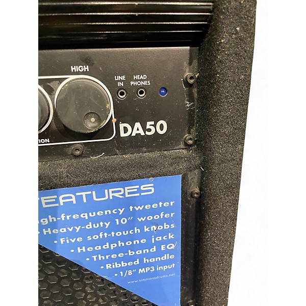 Used Simmons DA50 50W Drum Amplifier
