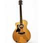 Used Taylor 114CE Left Handed Natural Acoustic Electric Guitar thumbnail