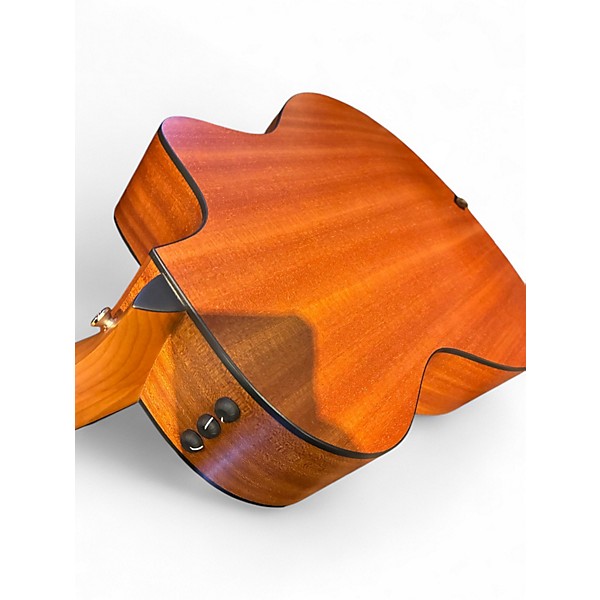 Used Taylor 114CE Left Handed Natural Acoustic Electric Guitar