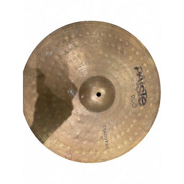 Used Paiste 18in CRASH / RIDE 18" Cymbal