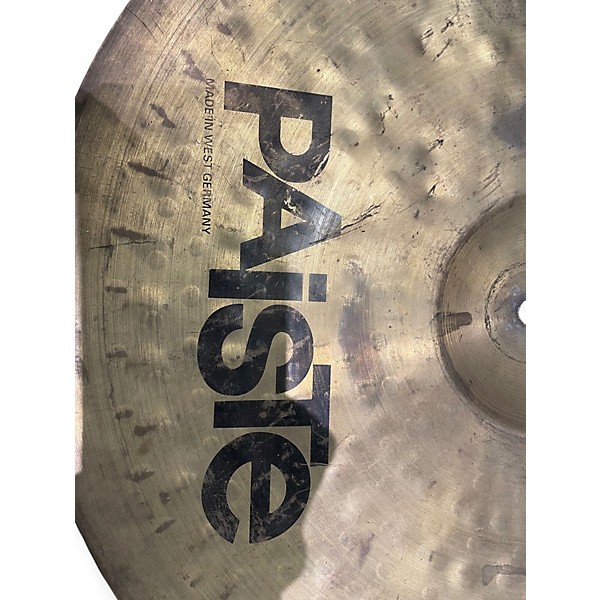 Used Paiste 18in CRASH / RIDE 18" Cymbal