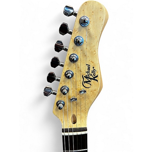 Used Michael Kelly 1957 Trans Amber Solid Body Electric Guitar