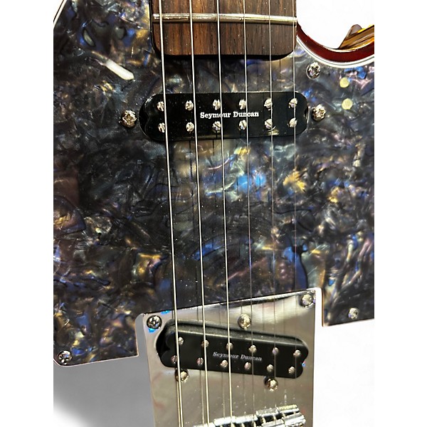 Used Michael Kelly 1957 Trans Amber Solid Body Electric Guitar