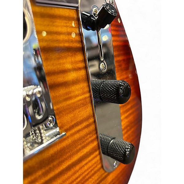 Used Michael Kelly 1957 Trans Amber Solid Body Electric Guitar