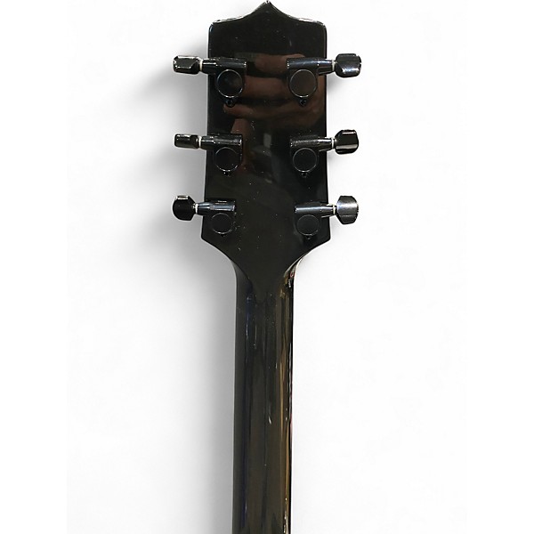 Used Takamine GF49CECB Black Acoustic Electric Guitar