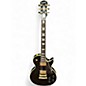 Used Epiphone Les Paul Custom Black and Gold Solid Body Electric Guitar thumbnail
