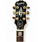 Used Epiphone Les Paul Custom Black and Gold Solid Body Electric Guitar
