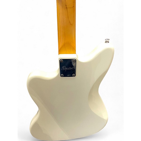 Used Squier J Mascis Jazzmaster Cream Solid Body Electric Guitar