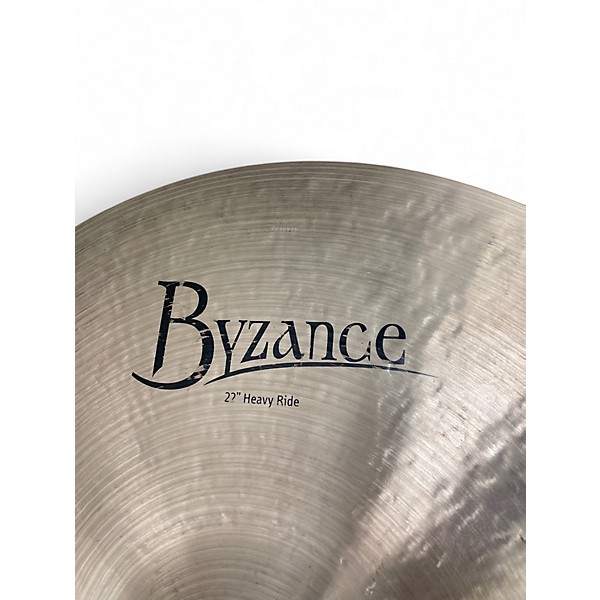 Used MEINL 22in Byzance Heavy Ride Cymbal