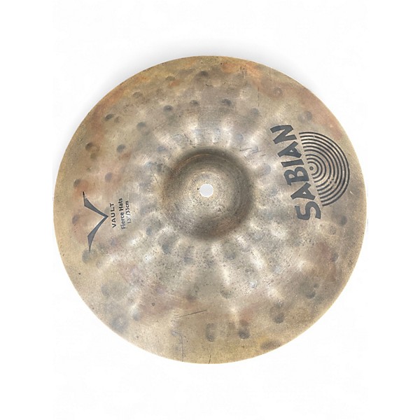 Used SABIAN 13in VAULT FIERCE HATS Cymbal