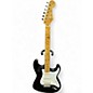 Used Fender Stratocaster ST-54 Black and White Solid Body Electric Guitar thumbnail