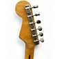 Used Fender Stratocaster ST-54 Black and White Solid Body Electric Guitar