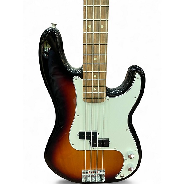 Used Fender Player Precision Bass 2 Color Sunburst Electric Bass Guitar