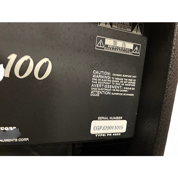 Used Fender Champion 100 Guitar Combo Amp