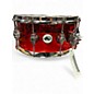 Used DW 14X6.5 Design Series Acrylic Snare RED Drum thumbnail