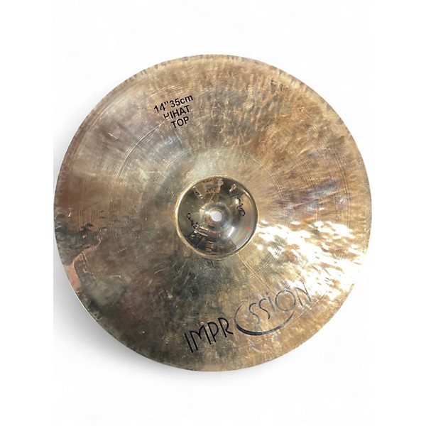 Used Impressions 14in Rock Hihats Cymbal