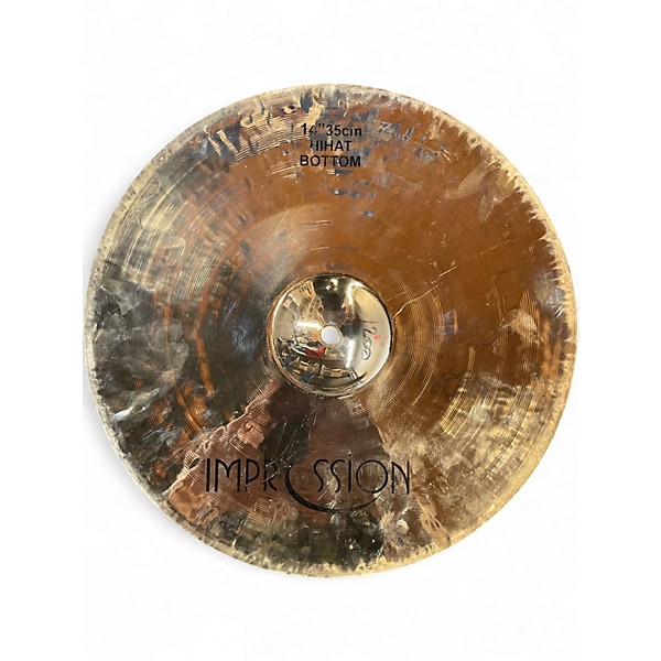 Used Impressions 14in Rock Hihats Cymbal