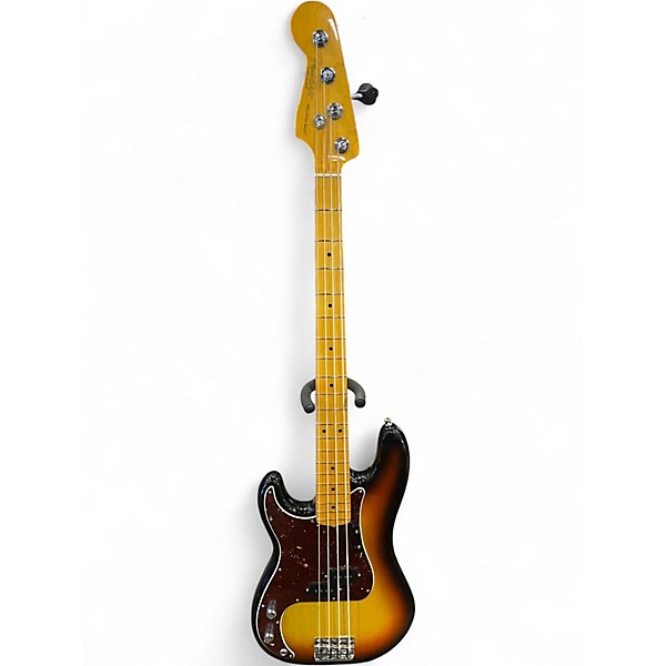 Used Fender American professional 1 3 Color Sunburst Electric Bass Guitar