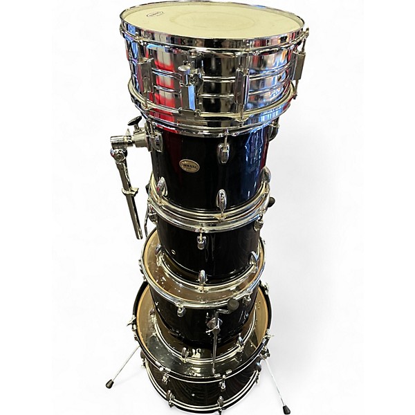 Used Sunlite 5 Piece SUNLITE Black Drum Kit