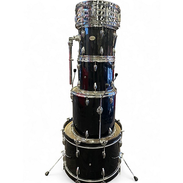 Used Sunlite 5 Piece SUNLITE Black Drum Kit