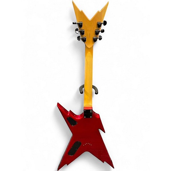 Used Dean Dime Razorback Blood Red Solid Body Electric Guitar