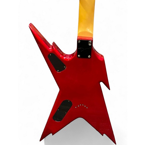 Used Dean Dime Razorback Blood Red Solid Body Electric Guitar