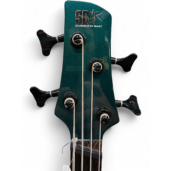 Used Ibanez SRMS720 Green Electric Bass Guitar