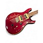 Used PRS SE Standard 24 Red Solid Body Electric Guitar